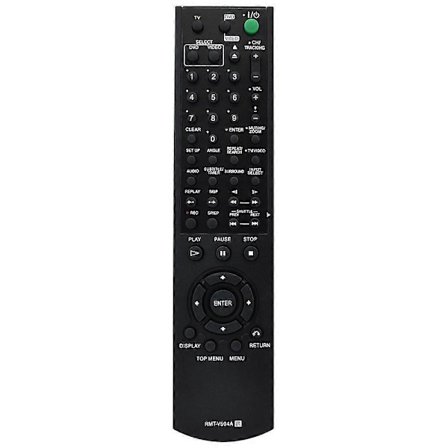 Tyyppi A RMT-V504A Ohjain Sony DVD Muovinen Korvaava Kaukosäädin