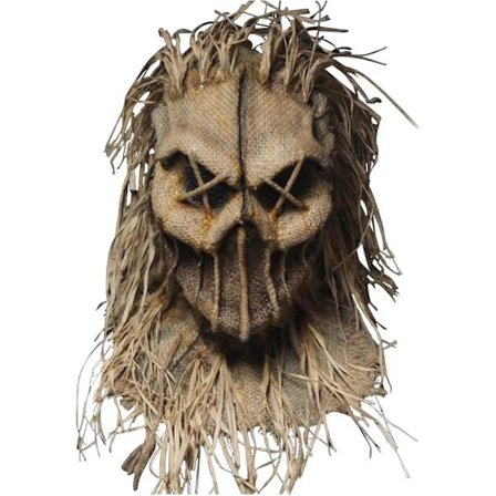 Halloween Fugleskremsel Hodebeskyttelse, Fugleskremsel Maske, Skummel Jutesekk Full