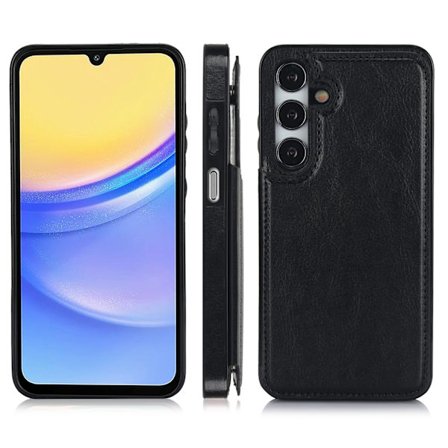 Samsung Galaxy A15 4G/5GStilrent Skal med Plånbok/Kortfack