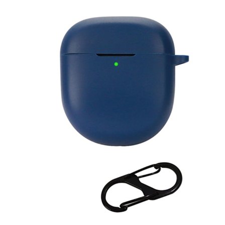 BOSE QuietComfort Earbuds II silikonfodral med spänne - Mörkblå