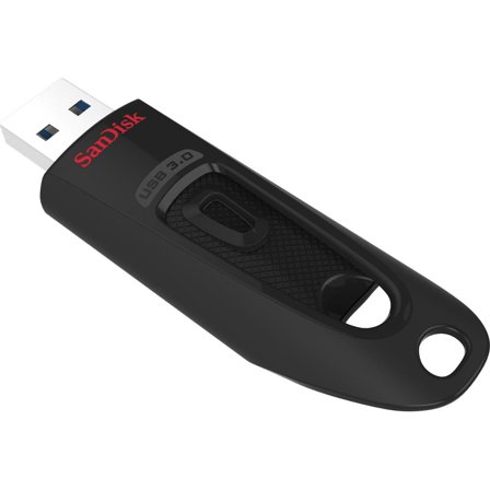 Sandisk Ultra - USB-flashstasjon - 32 GB - USB 3.0 - rød