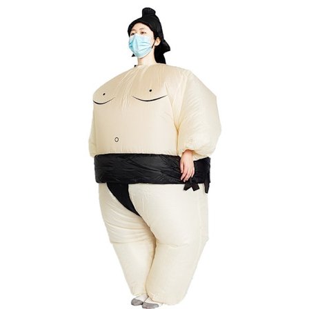 Oppusteligt sumobryder kostume black_tfrf