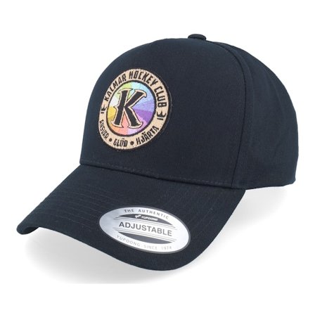 Hatstore - Black - adjustable - Cap - Kalmar HC Rainbow Patch A-frame Black Adjustable - Hatstore