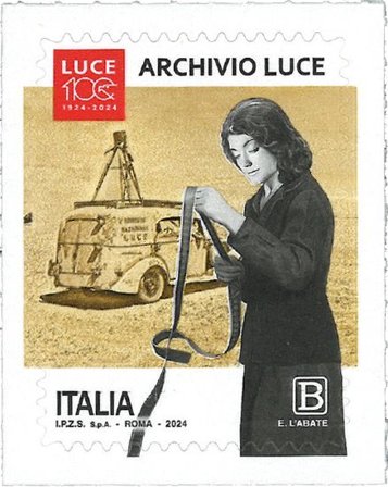 Italien - Archivio luce 100 år - Postfrisk frimærke