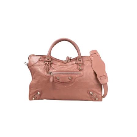 Balenciaga Vintage Pre-owned HandTass , Roze , Dames , Maat: ONE Size Vintage Tassen