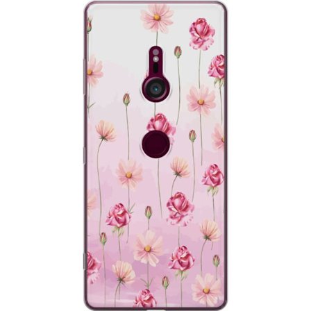 Yhteensopiva Puhelinkuori Sony Xperia XZ3 Rose Petal Whisper