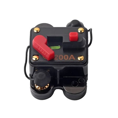 12‐24V DC Säkringsskydd med Manuell Återställning för Bils ljudsystem Båtar Lastbilar 200A