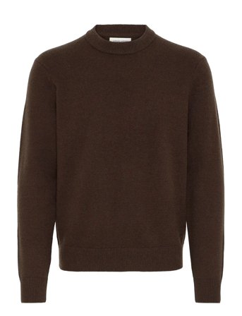 Cfandro 0247 Crew Neck Knit Brown Casual Friday