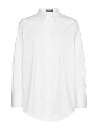 Enola Shirt Långärmad Skjorta Vit MOS MOSH