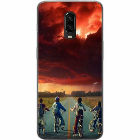 Oneplus 6t Genomskinligt Skal Stranger Things