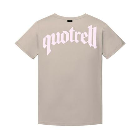 Quotrell, Wing T-Shirt Bruin, Heren, Maat:M