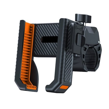 Cykeltelefonhållare - Stötdämpande och vibrationsdämpande fäste för cyklar och motorcyklar, lämplig för iPhone och Samsung