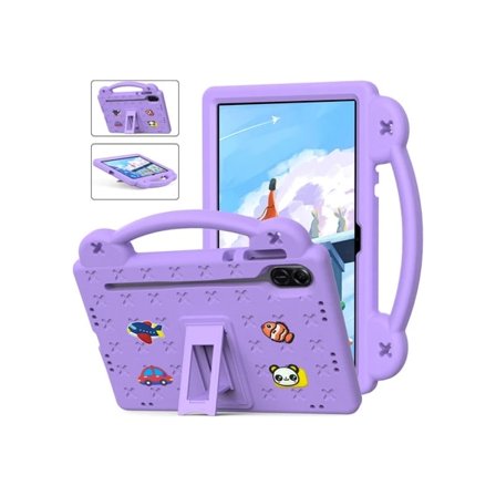 Fodral för Honor Pad X9 / Pad X8 Pro (11,5 tum) Anti-Drop med Stativ Lila