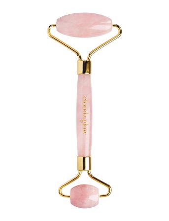 Cloud & Glow Facial Roller Rose Quartz - Pink - 65 g