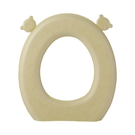 Vandtæt blødt toilet til sædebetræk med håndtag Badeværelse Vaskbar nærskammel M