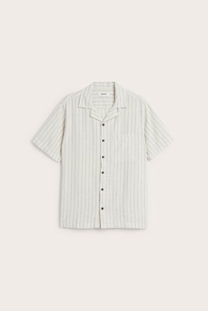 Kappahl | Viskoosin ja pellavan sekoitteesta valmistettu resort-paita Vaaleanbeige L | Miehet