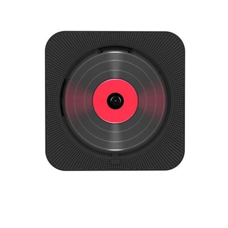 Musta;tyyppi: Pistoke-Kannettava CD-soitin Bluetoothilla, stereo-CD-soitin, LED-näyttö, seinään asennettava CD-musiikkisoitin IR-kaukosäätimellä, FM-