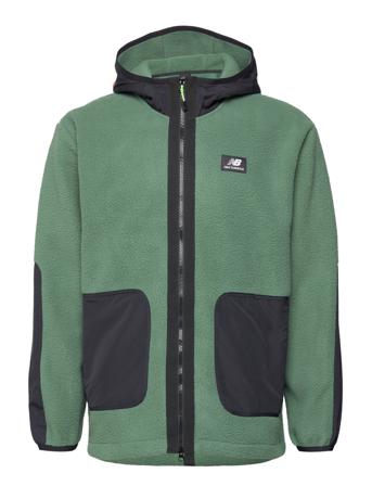 Nb At Season Jacket Sweatshirts & Hoodies Fleeces & Midlayers Grøn New Balance