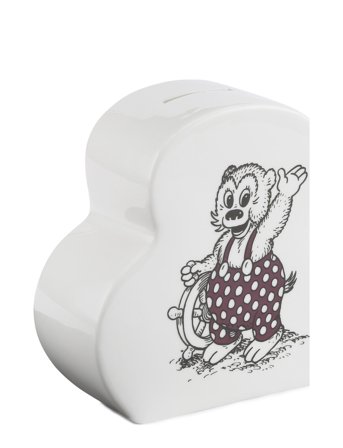 Mette Ditmer Rasmus Klump Money Bank - Multi/patterned - H:12CM