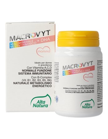 Macrovyt Multivitaminico + DHA Dolce Mamma 60 Capsule 500mg