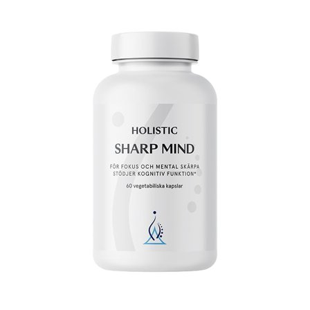 Holistic Sharp Mind 60 vegetabiliska kapslar
