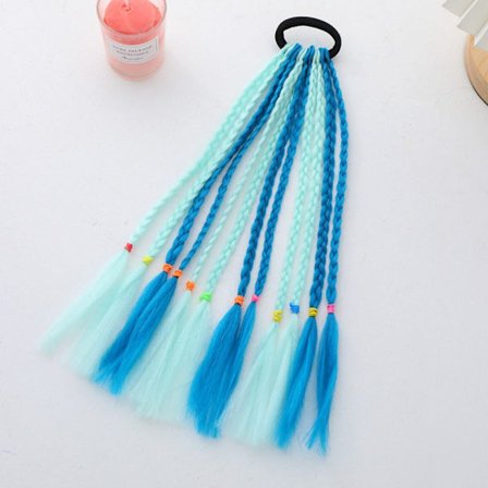 Peruk Flätor Hästsvans Peruk 4 4