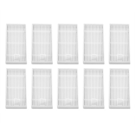 10 stk. filter til ILIFE v1 v5 v5s v3 robotstøvsuger reservedele