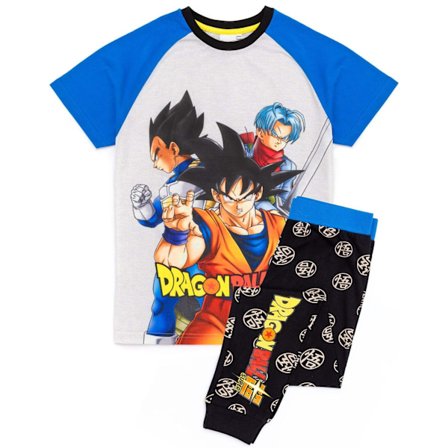 Dragon Ball Z Pojkes Goku Pyjamas Set 15-16 År Grå/Blå