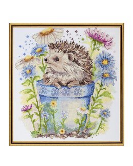 Broderipakke Bilde Søtt Pinnsvin - Abris Art