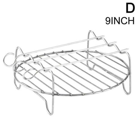 Air Fryer tillbehör Bakplåt Air Fryer stativ Grillställ 22cmx7cm