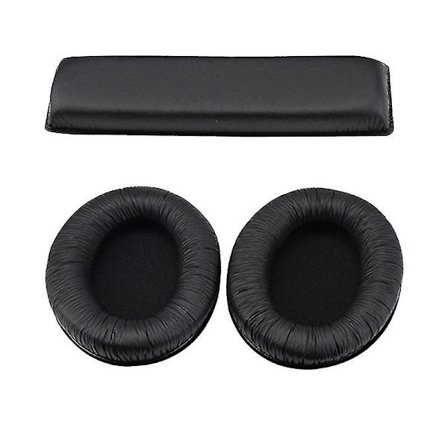 Udskiftning af ørepuder og hovedbøjle sæt kompatibel med Sennheiser Hd-201 Hd-201s Hd-180