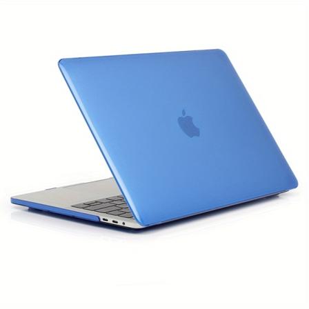 För MacBook Air 33,02 Cm 2022/2021/2020/2019/2018 Release (A2337/A1932/A2179) Case för Apple bärbar datorväska, blått case Blue