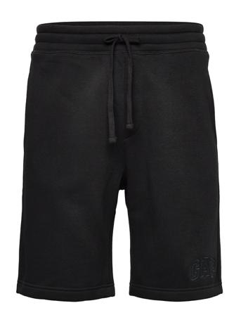 V-New Arch Logo Short Shorts Sweat Shorts Svart GAP