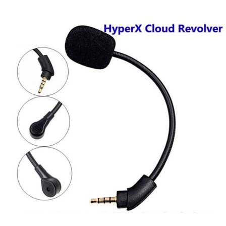 Ersättning Aux Game Microphone Gooseneck Mic för HyperX