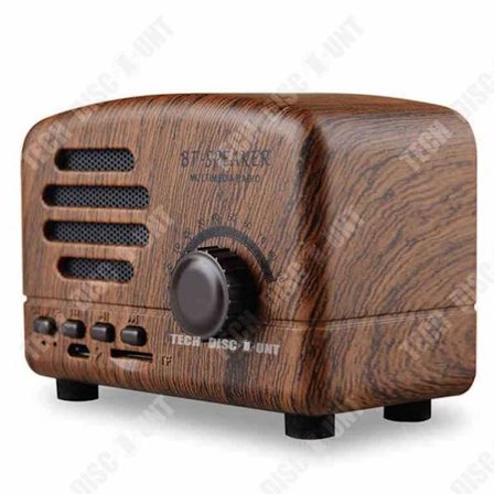 Bluetooth-högtalare - TD - Le Petit Prince - Mini - Retro - Trådlös - Brun