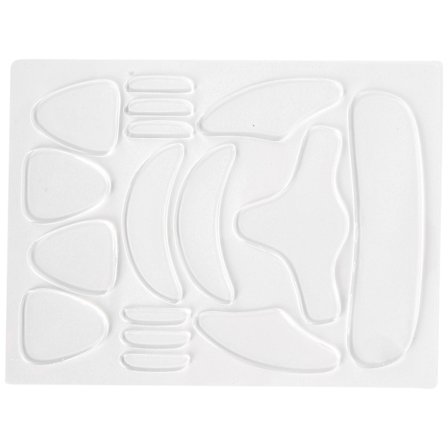 16 Återanvändbara Anti-rynkplåster Ansikte Öga Mun Panna Haka