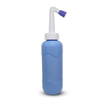 Bærbar bidet - Reisebidet flaske for personlig hygiene - Håndholdt enhet - Luftfri bidet spray - Flaske med visker - 500ml