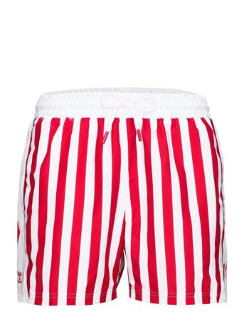 Dbu Fan 2020 Swim Shorts Badeshorts Rød Hummel