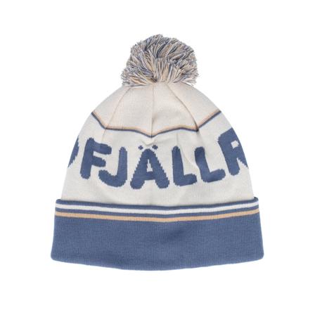 Fjällräven - Blau pom Mütze - Fjällräven Hat Chalk White/Indigo Blue Pom @ Hatstore