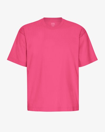 Oversized Organic T-Shirt - Bubblegum Pink 2XL