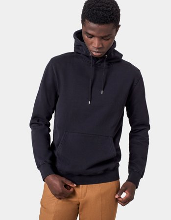 Classic Organic Hood - Deep Black 2XL