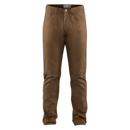 Fjällräven Men's Greenland Canvas Jeans Men everyday trousers Brown 52