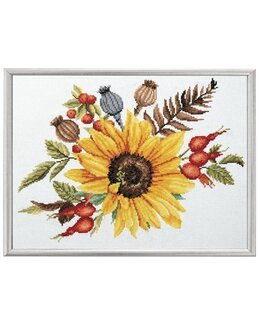 Broderikit Tavla Höstbukett - Needleart World