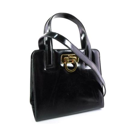 Salvatore Ferragamo Pre-owned, Handtas Zwart, Dames, Maat:ONE Size,leer
