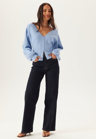 BUBBLEROOM Knitted Cardigan Light blue S