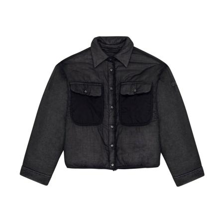 Diesel Bomber Jacka svart, Dam, Dam, Storlek: S