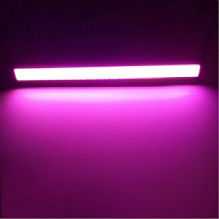 2stk Bil Interiør Lys Strips Lys Bar Lampe PINK