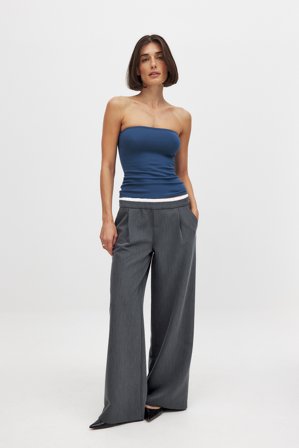 NA-KD - Tubetopp - Tube topp - Blå - M