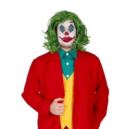Wig Clown Green