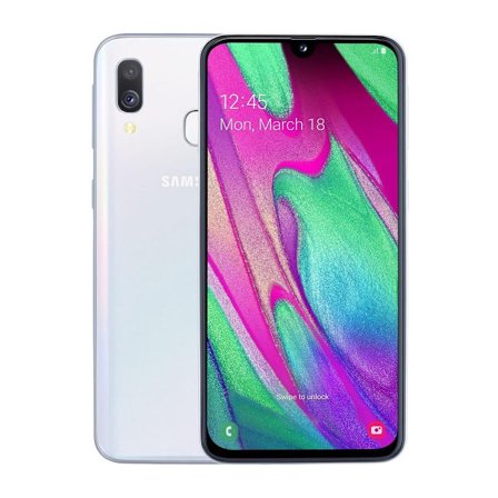Begagnad Samsung Galaxy A40 64GB Vit - Använt skick